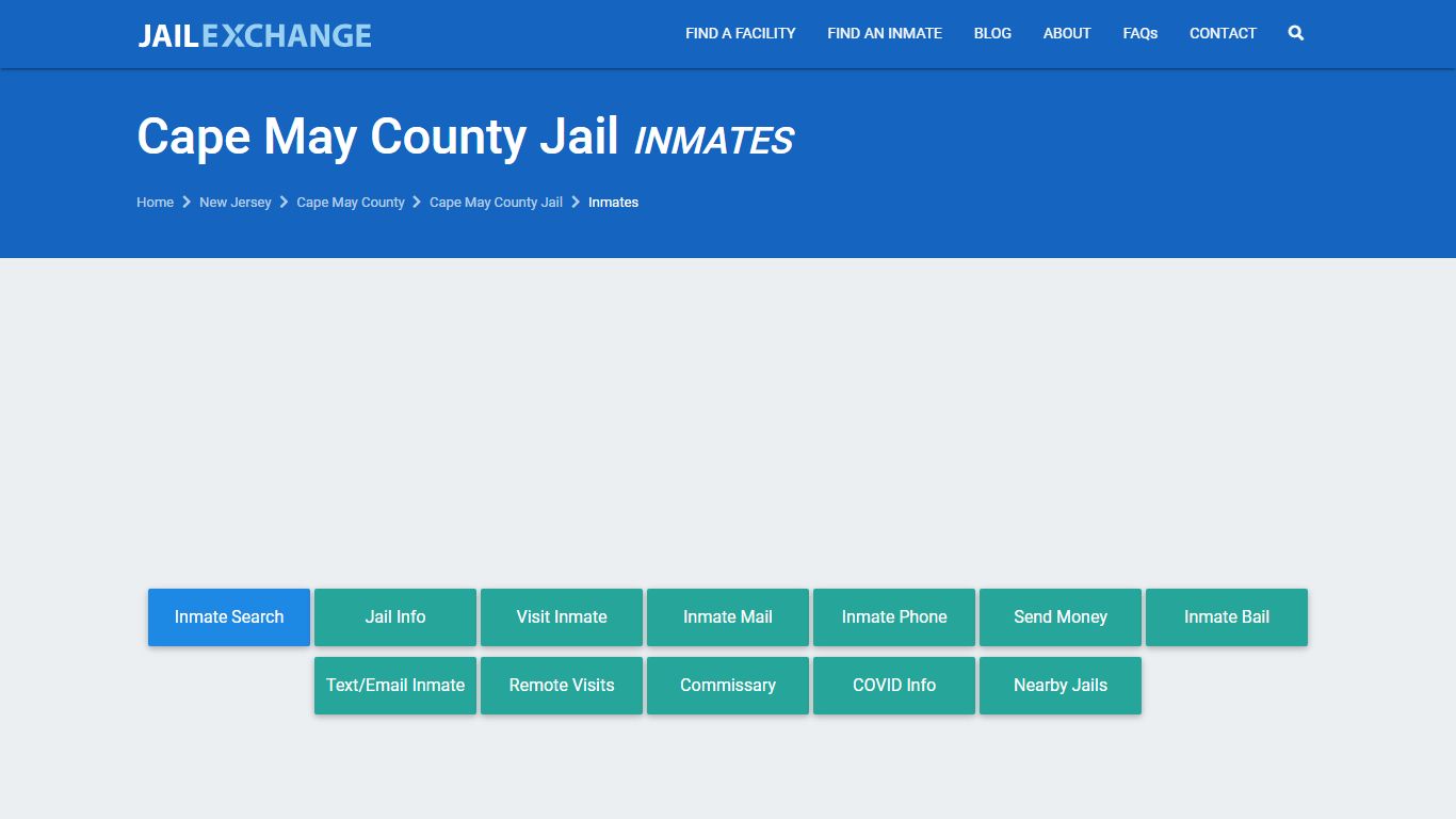 Cape May County Jail Inmates | Arrests | Mugshots | NJ